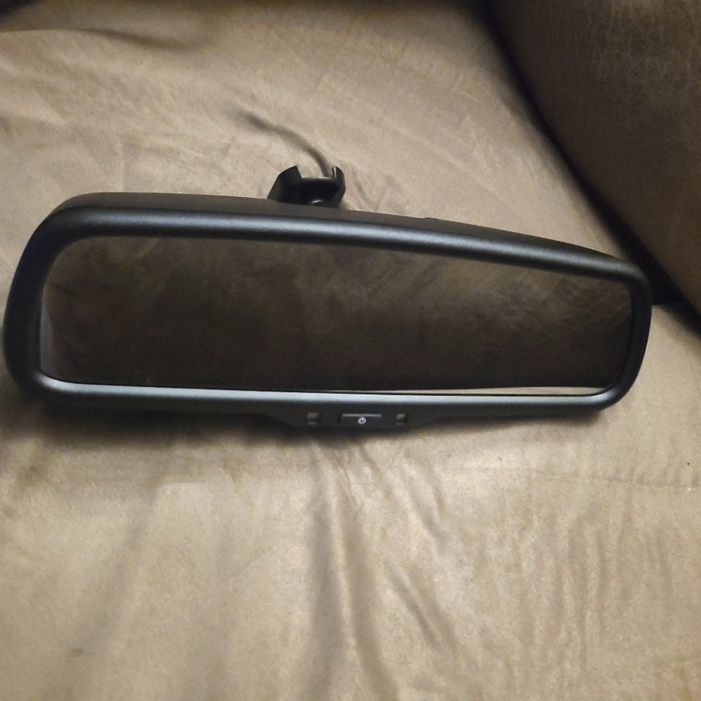 2014-2017 Jeep Wrangler Auto Dim Interior Rear View Mirror OEM - Picture 3 of 9